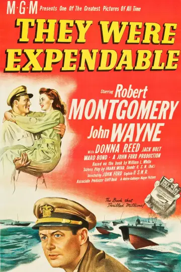 Poster to the movie "They Were Expendable" #1099313