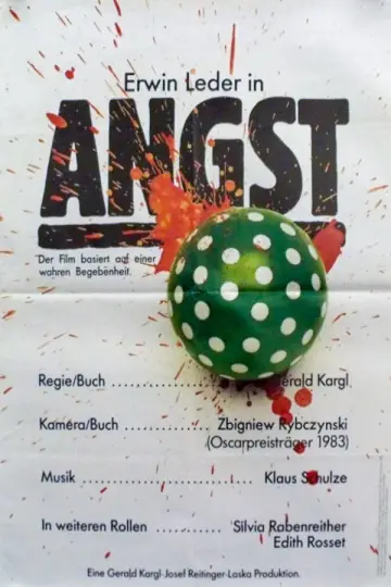 Poster to the movie "Angst" #923356