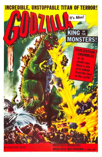 Poster to the movie "Godzilla, King of the Monsters!" #904522