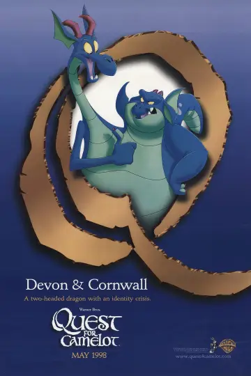 Poster to the movie "Quest for Camelot" #946438