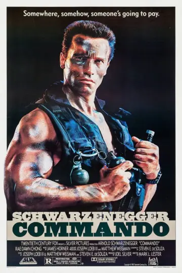 Poster to the movie "Commando" #659546