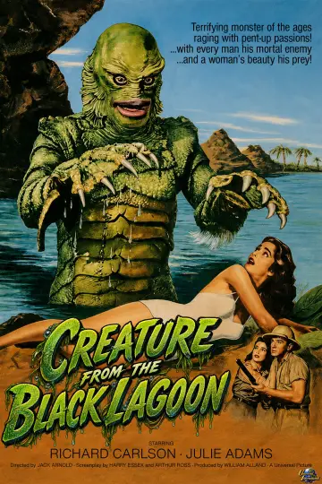 Poster to the movie "Creature from the Black Lagoon" #1539847