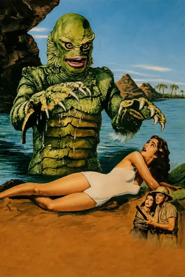 Poster to the movie "Creature from the Black Lagoon" #1539848