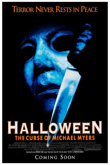 Poster to the movie "Halloween: The Curse of Michael Myers" #875299