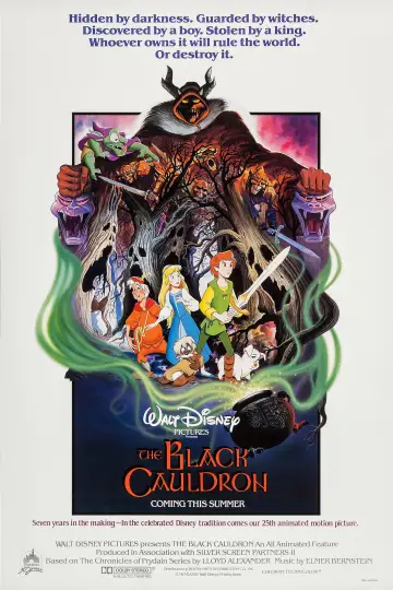 Poster to the movie "The Black Cauldron" #880967