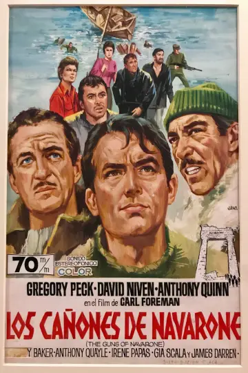 Poster to the movie "The Guns of Navarone" #1630617