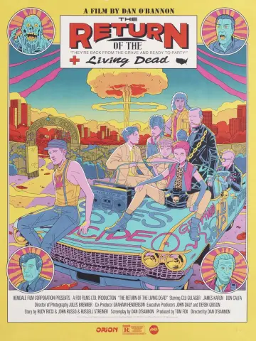 Poster to the movie "The Return of the Living Dead" #713162