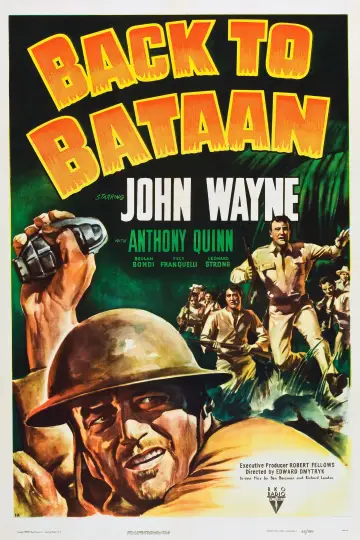 Poster to the movie "Back to Bataan" #1726066