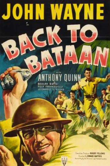 Poster to the movie "Back to Bataan" #1726070