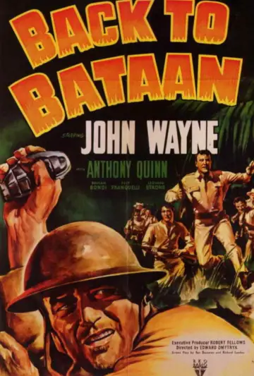 Poster to the movie "Back to Bataan" #1726071