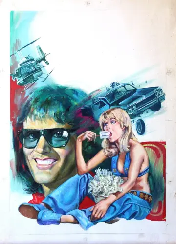 Poster to the movie "Dirty Mary Crazy Larry" #1834434