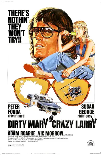 Poster to the movie "Dirty Mary Crazy Larry" #1834438