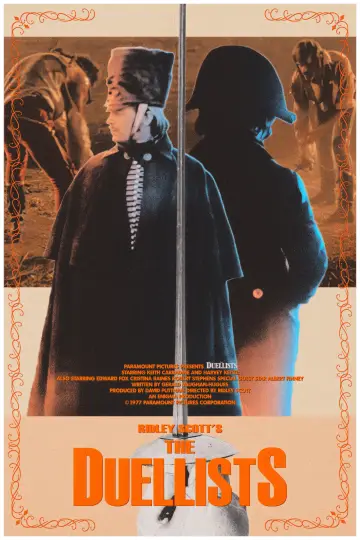 Poster to the movie "The Duellists" #1632878