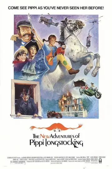 Poster to the movie "The New Adventures of Pippi Longstocking" #1835633