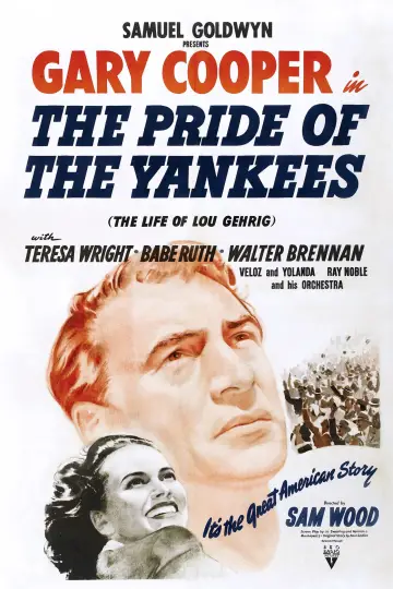 Poster to the movie "The Pride of the Yankees" #1108678