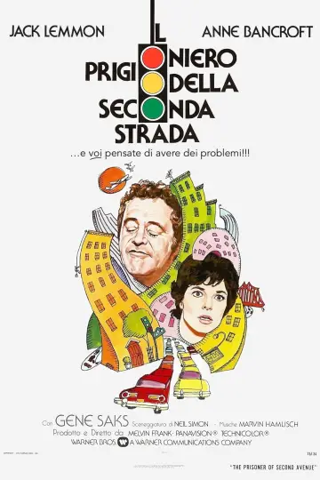 Poster to the movie "The Prisoner of Second Avenue" #422388