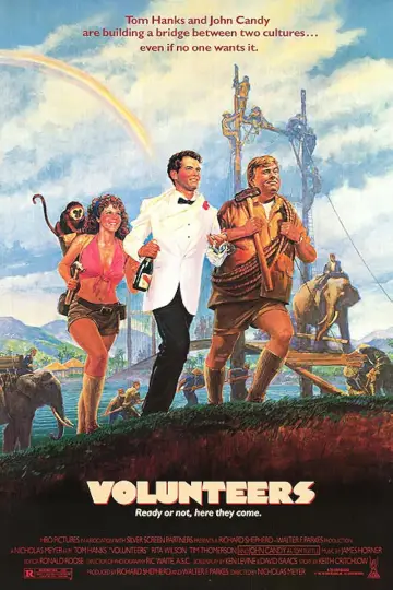 Poster to the movie "Volunteers" #1105755