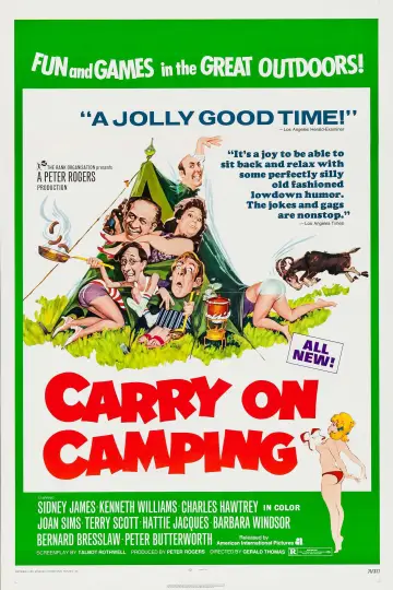 Poster to the movie "Carry On Camping" #1053367