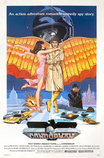 Poster to the movie "Condorman" #684460
