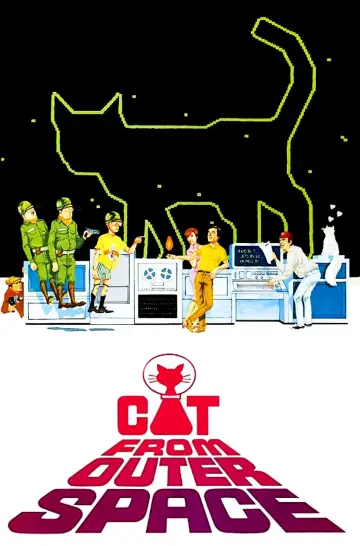 Poster to the movie "The Cat from Outer Space" #1051449