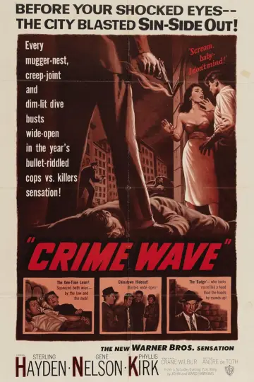 Poster to the movie "Crime Wave" #1135154