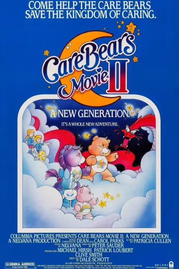 Poster to the movie "Care Bears Movie II: A New Generation" #1097168