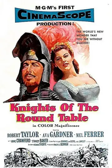Poster to the movie "Knights of the Round Table" #1616010
