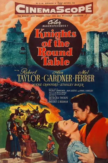 Poster to the movie "Knights of the Round Table" #1616013