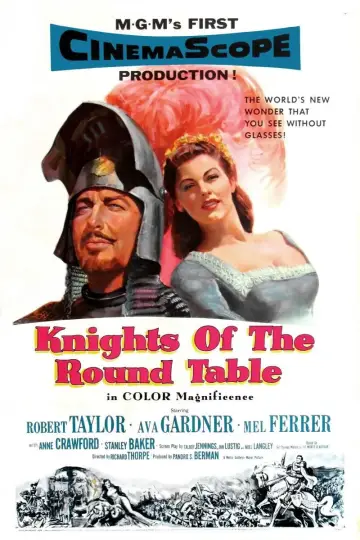 Poster to the movie "Knights of the Round Table" #1616023