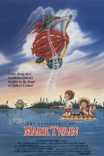 Poster to the movie "The Adventures of Mark Twain" #1624577