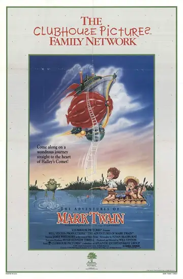 Poster to the movie "The Adventures of Mark Twain" #1624578