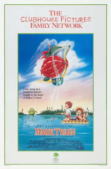 Poster to the movie "The Adventures of Mark Twain" #1624583