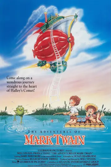 Poster to the movie "The Adventures of Mark Twain" #1624585