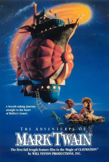 Poster to the movie "The Adventures of Mark Twain" #1624586