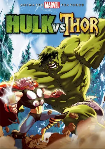 Poster to the movie "Hulk vs. Thor" #1046956