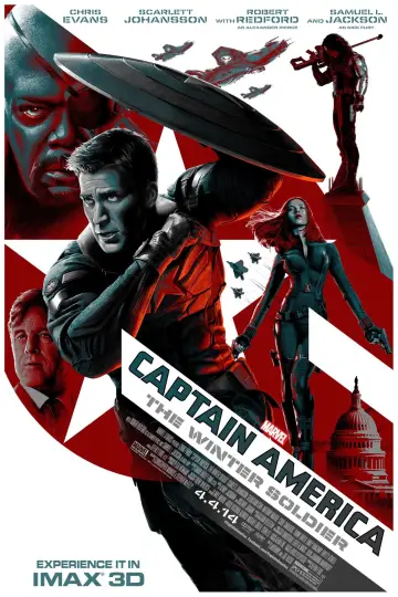 Poster to the movie "Captain America: The Winter Soldier" #1626824