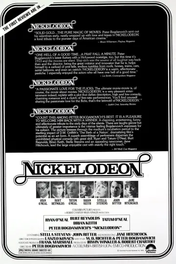 Poster to the movie "Nickelodeon" #1099407