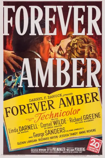 Poster to the movie "Forever Amber" #1126567