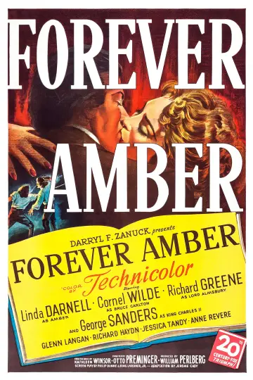 Poster to the movie "Forever Amber" #1126571