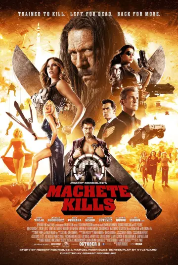 Poster to the movie "Machete Kills" #871548