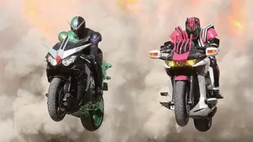 Kamen Rider × Kamen Rider W & Decade: Movie War 2010 Poster