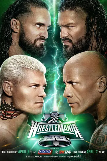 Poster to the movie "WWE WrestleMania XL Saturday" #686534