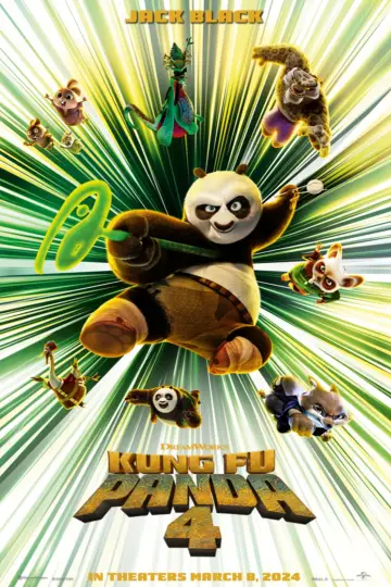 Poster to the movie "Kung Fu Panda 4" #565235