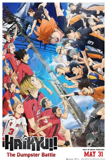Poster to the movie "HAIKYU!! The Dumpster Battle" #611382