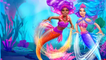 Backdrop to the movie "Barbie: Mermaid Power" #326493