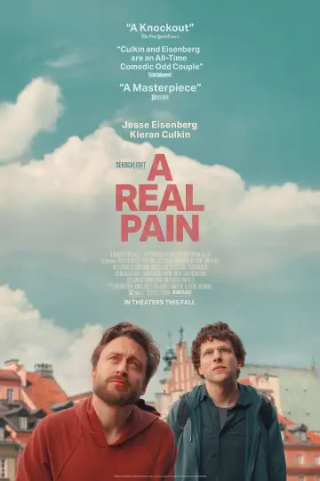 Poster to the movie "A Real Pain" #592821