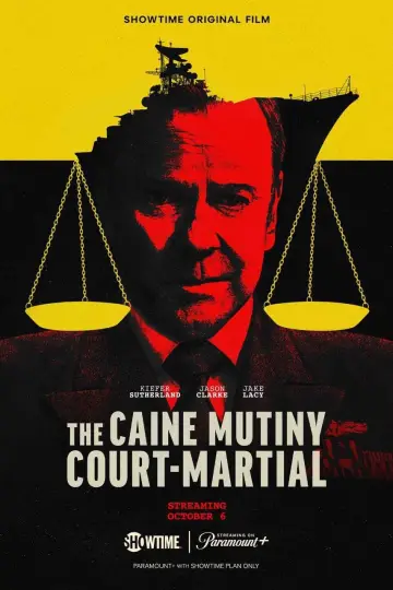 Poster to the movie "The Caine Mutiny Court-Martial" #1016748