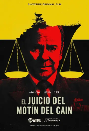 Poster to the movie "The Caine Mutiny Court-Martial" #370858