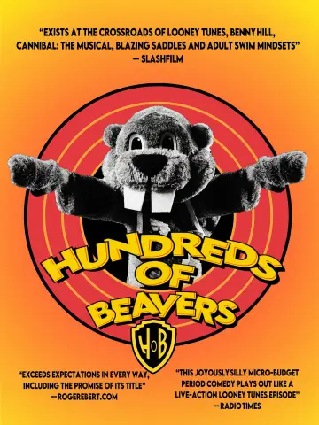 Poster to the movie "Hundreds of Beavers" #756294