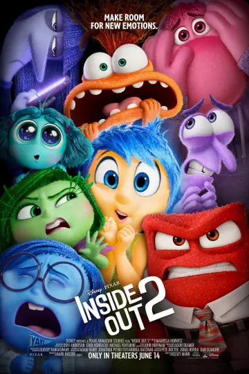 Poster to the movie "Inside Out 2" #545119
